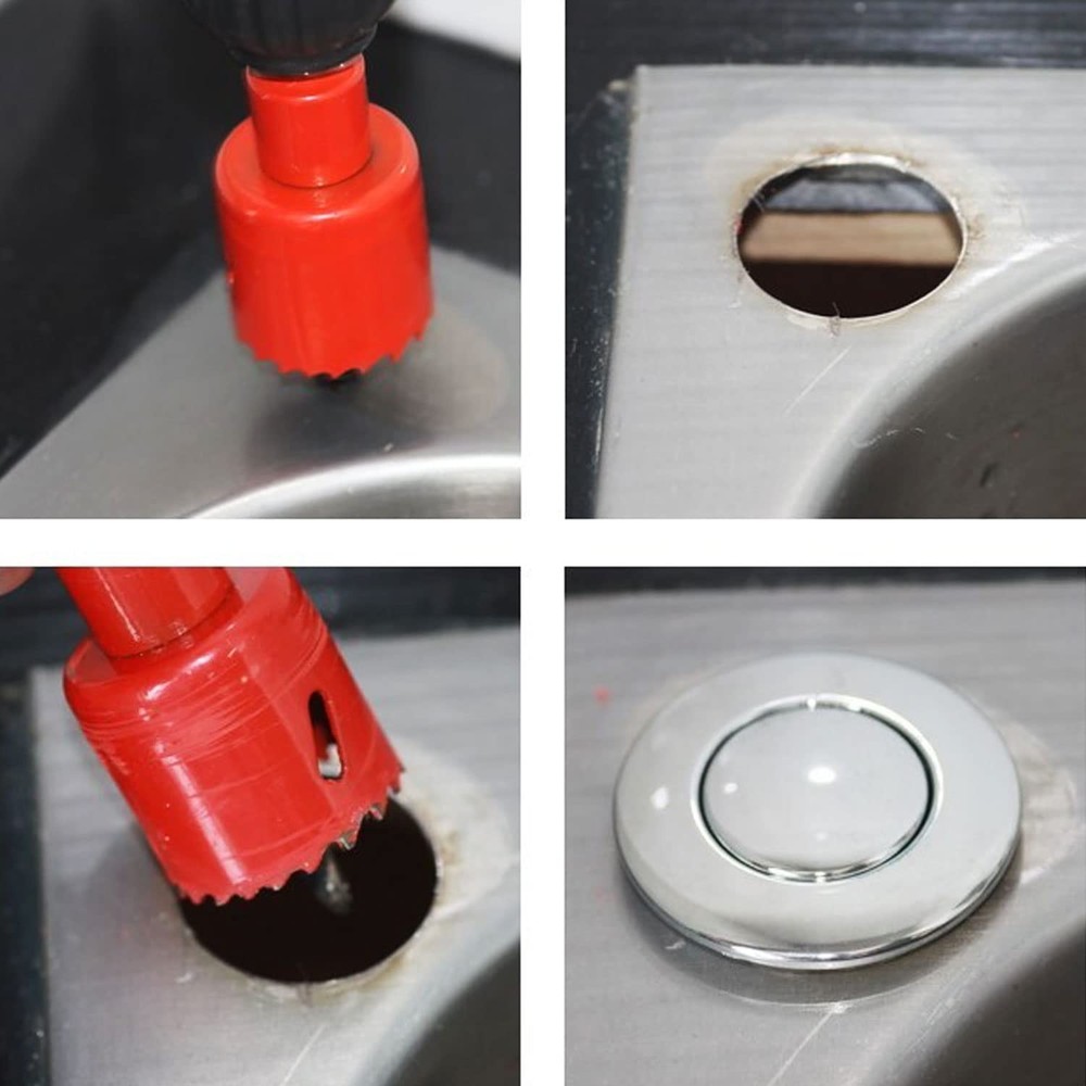 TWKUPWO Garbage Disposer Air Switch Kit Button for Spa...