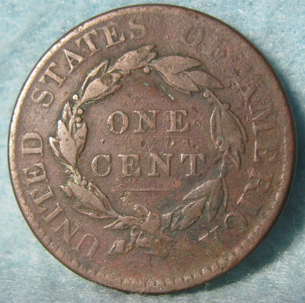 1820 Coronet Head Large Cent ~ Old US Coin #557