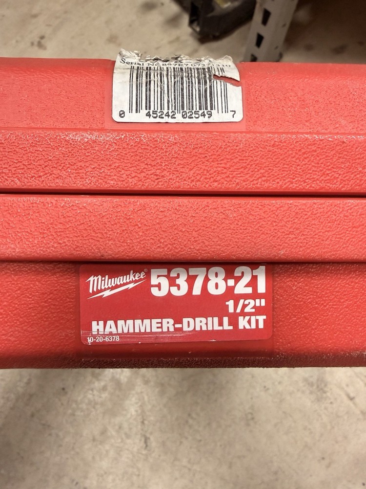 milwaukee 1/2 hammer drill corded