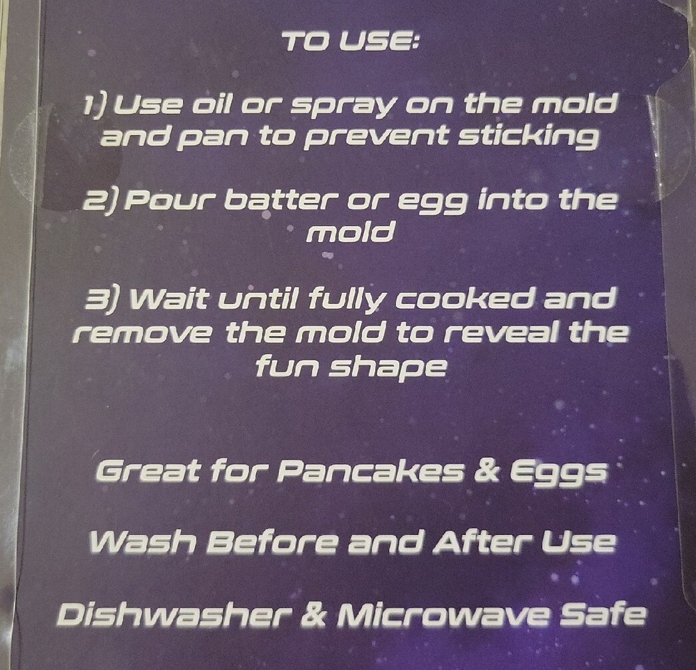 Disney Buzz Lightyear 3 pack Breakfast Silicone Molds NWT