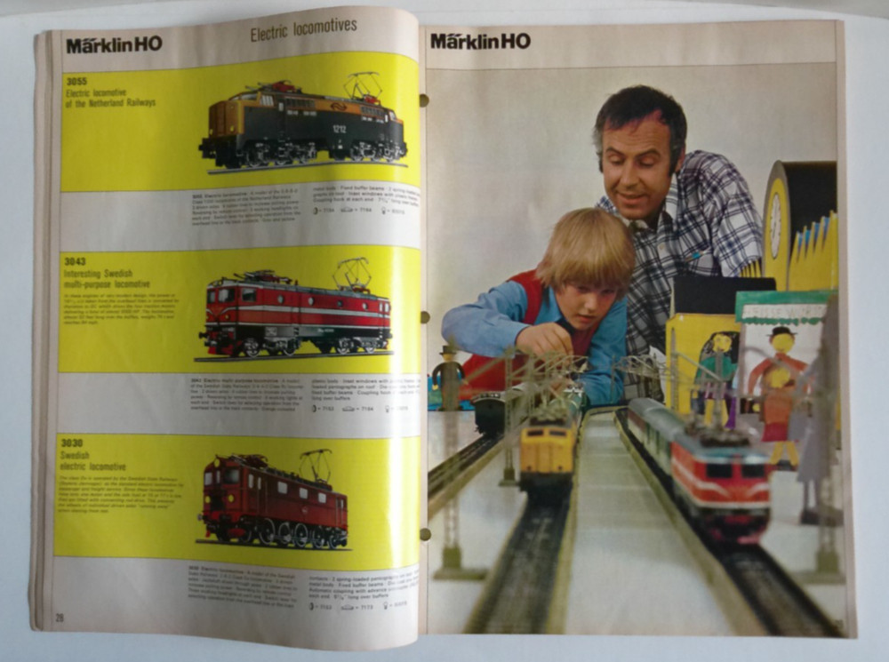 Vintage Marklin 1973 E Catalog