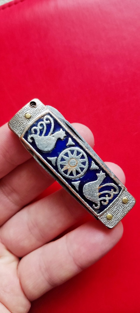 folding knife, key ring from the USSR