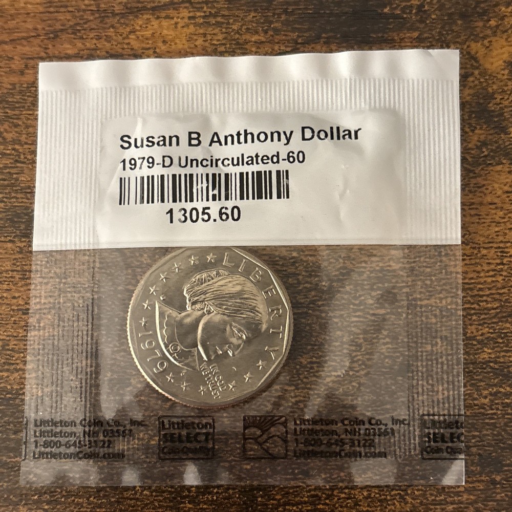 1979- D Susan B. Anthony Dollar - UNCIRCULATED - Sealed