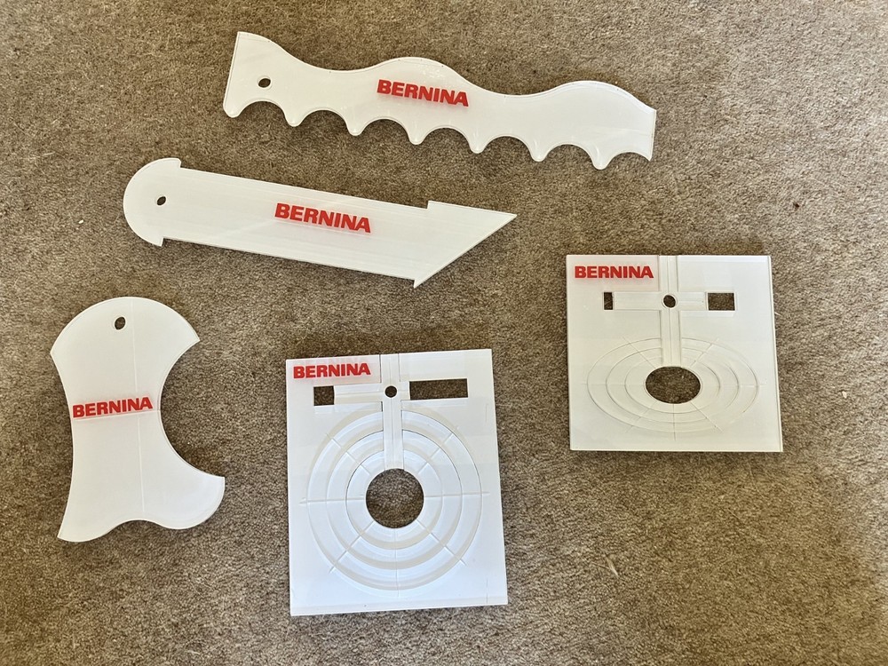 Bernina Essentials Ruler Kit, 5-piece set