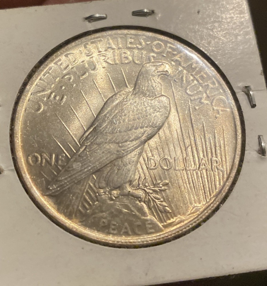 1923 Silver Peace Dollar Uncirculated