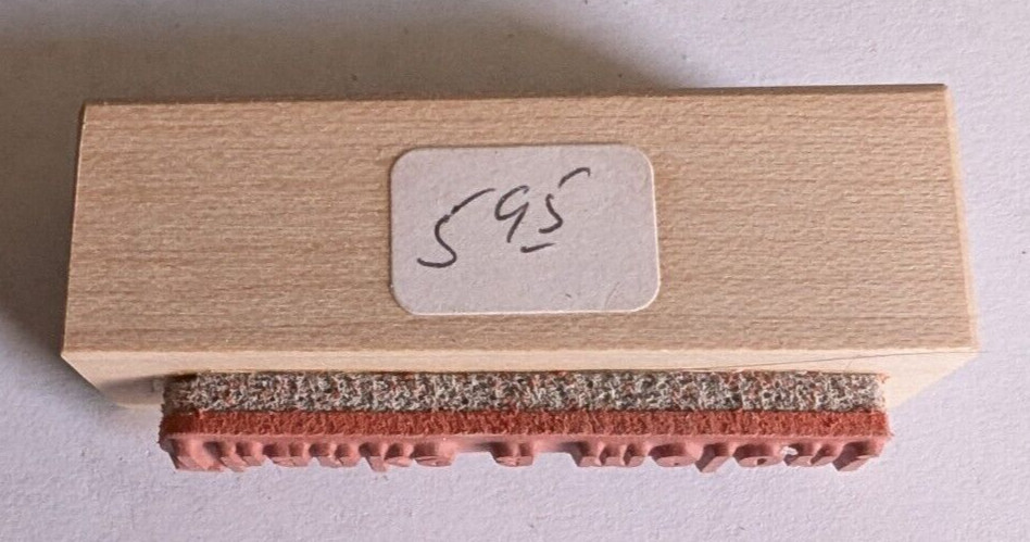 Wood/Rubber Stamp "Thanks a Melon!"