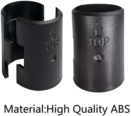 Wire Shelf Lock Clips 72 Pack for 1" Post