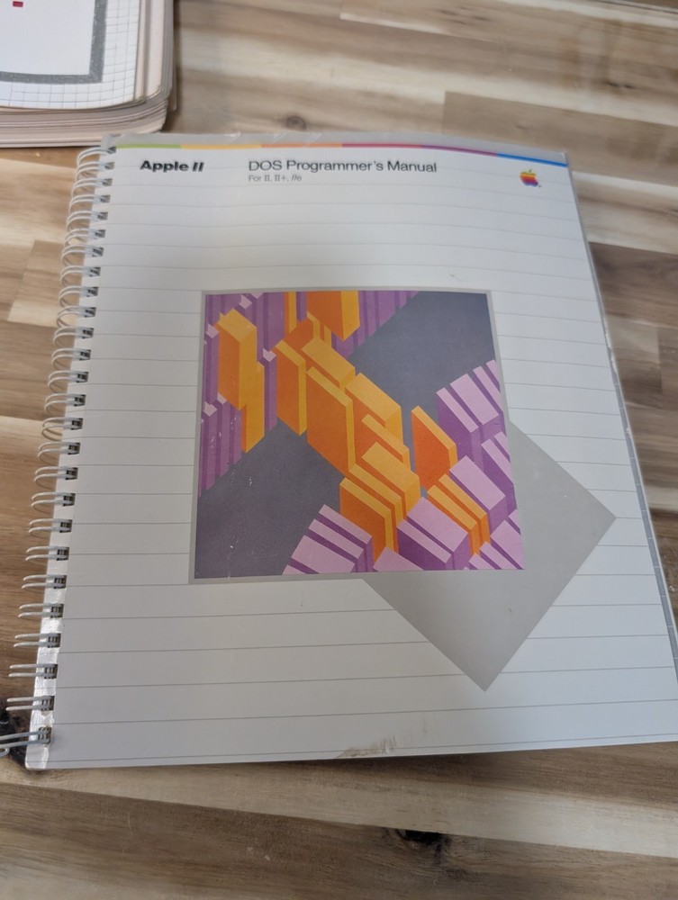 Vintage Apple II Reference Manuals Basic Exercises Apple, DOS Program, A2 Basics