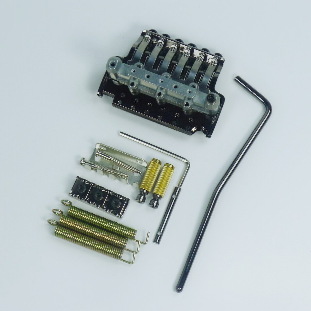 iB Edge Chrome Silver Floyd Rose Treble Bridge