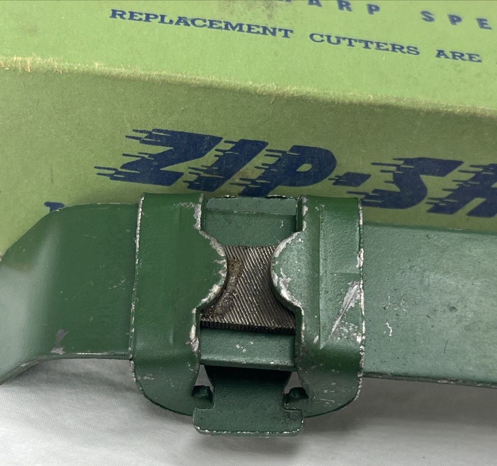 Zip-Sharp Lawn Mower Blade Sharpener, Original Box Vintage