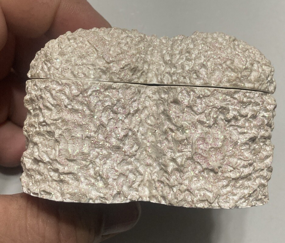Enesco Belsnickle Heart Shaped Covered Box