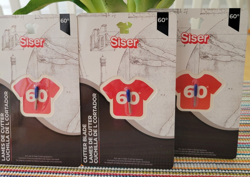 Siser Cutter Blade 60 Degrees Quantity 3 - NEW/Sealed