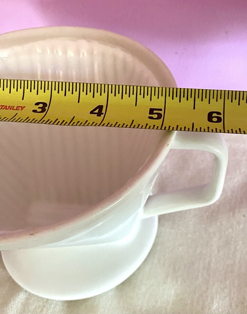 #4 Starbucks Coffee Filter Pour Over Brewer Drip Single Cup Coffeemaker Ceramic