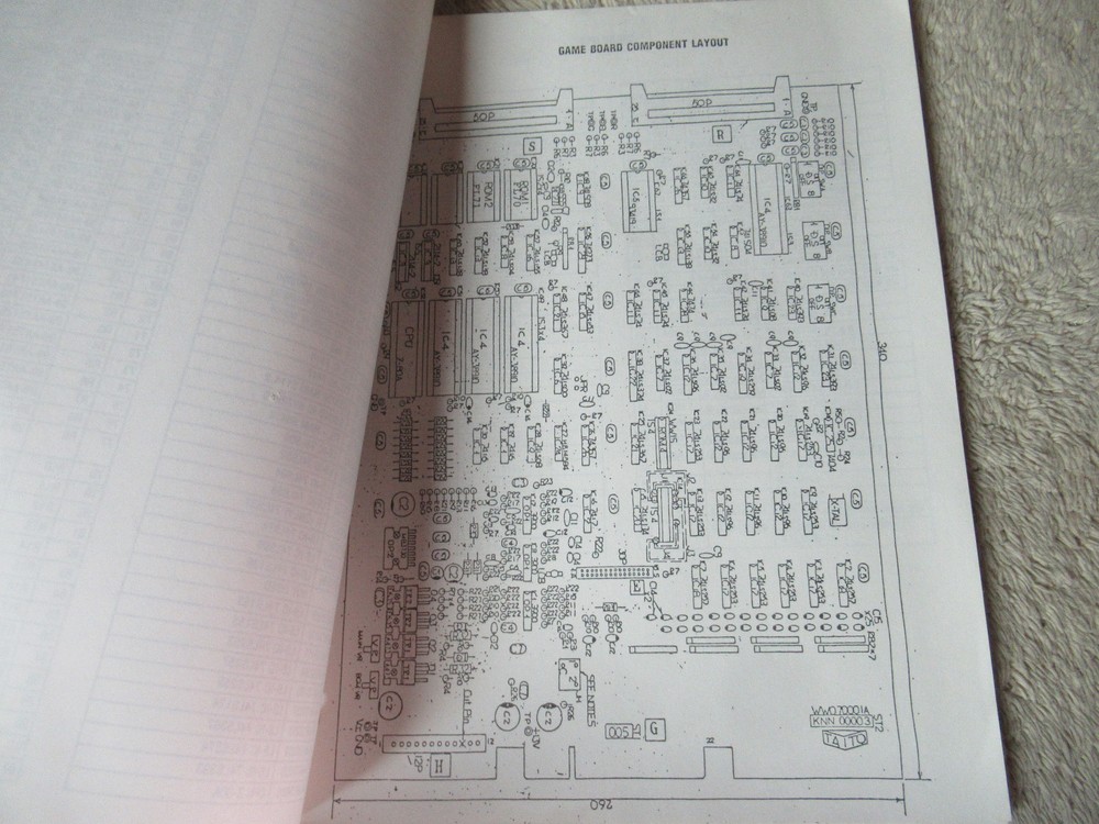 FRONT LINE SJC-3 MODIFIED TAITO arcade game manual