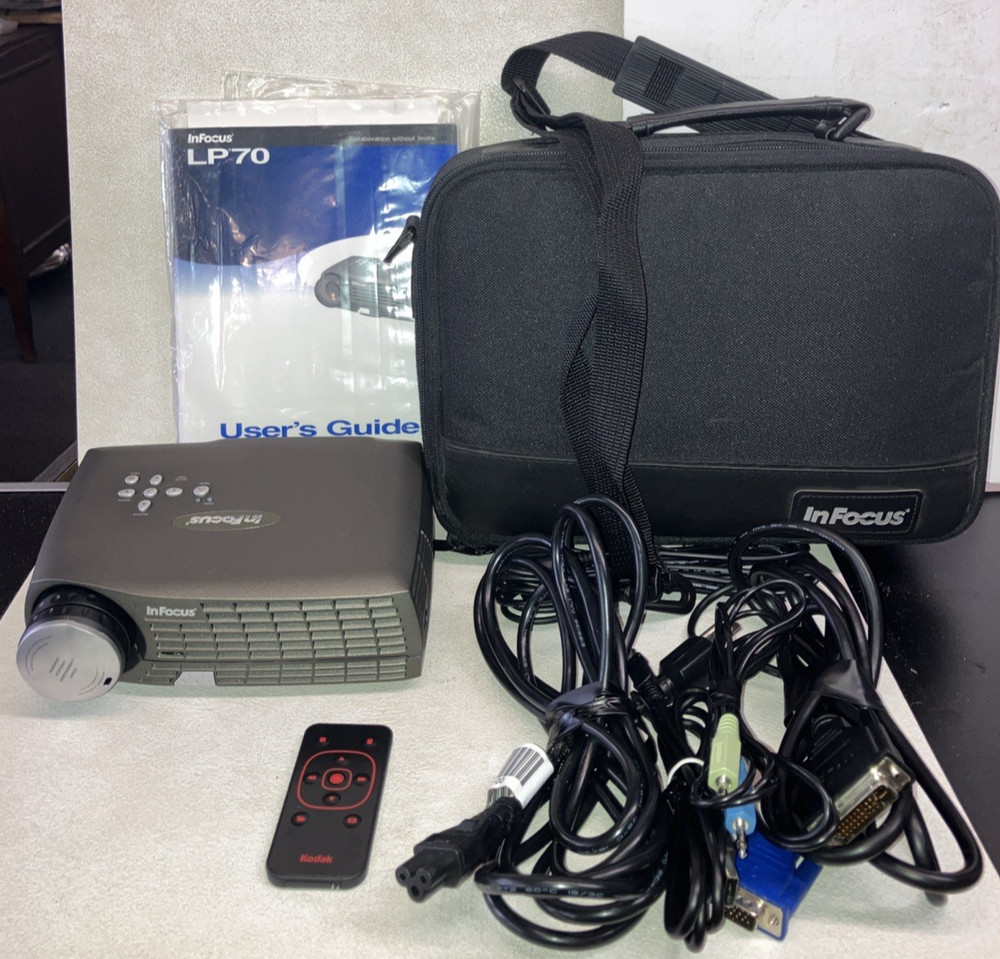 INFOCUS LP70 + Mobile DLP Video Projector, Tested
