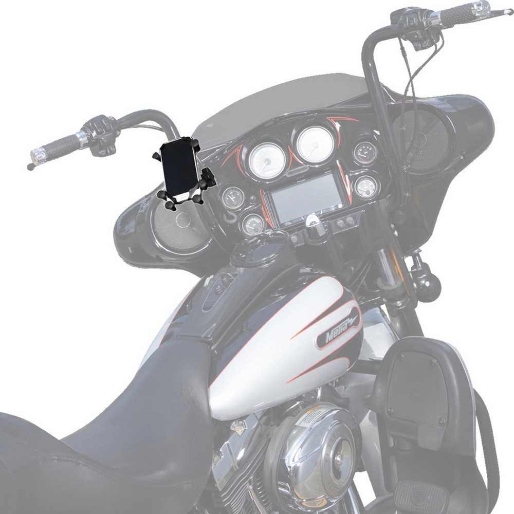 SADDLE TRAMP BC-MC6FPM Hex-Grip Phone Mount - Handlebar