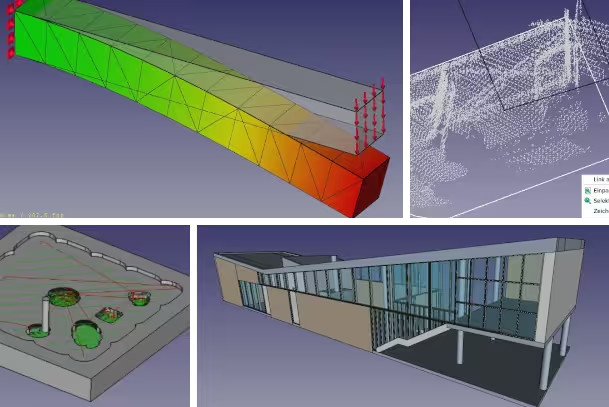 FreeCAD 2D 3D Parametric Graphic Modeling Design Software 2026 For Mac OS