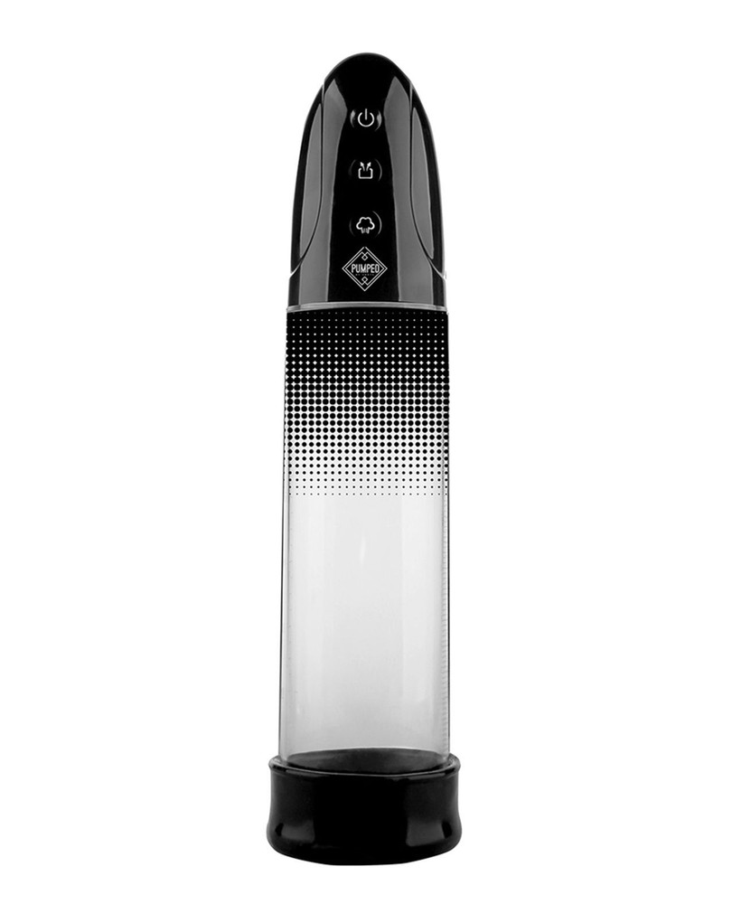 Shots Pumped Automatic Rechargeable Luv Pump Black