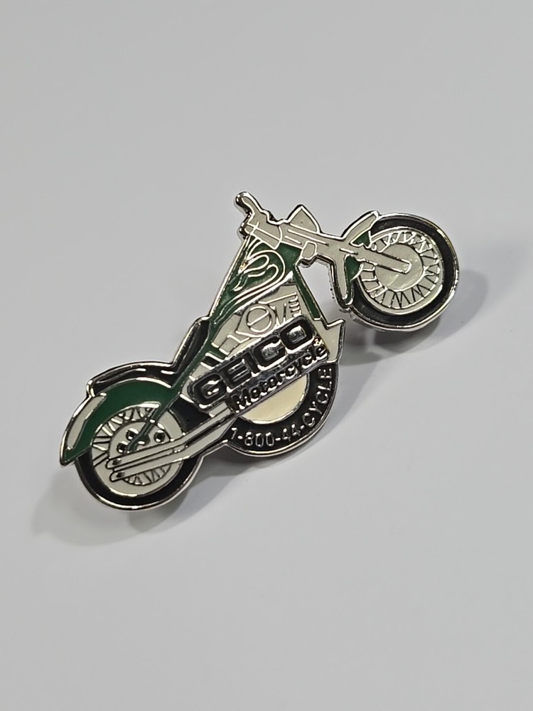 Geico Motorcycle Insurance Lapel Pin