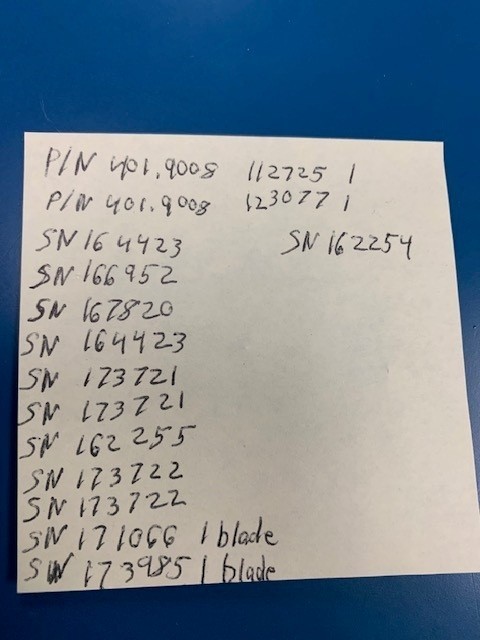 9500 schleuniger blades