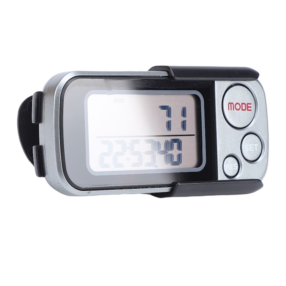 3D Pedometer Step Tracker With Large LCD Display For Walking ZZFT