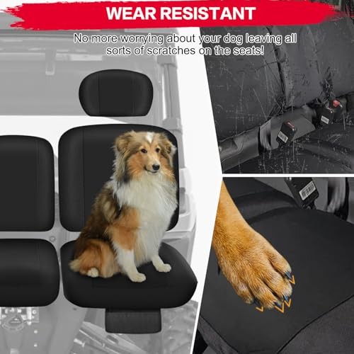 Defender Seat Covers with Storage Pockets - Waterproof For Defender 3 Seaters