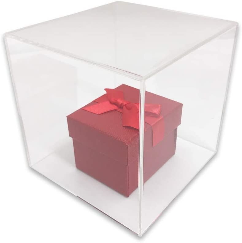 Acrylic Display Cube (5” x 5” x 5”) – Collectables display, Cupcakes,...