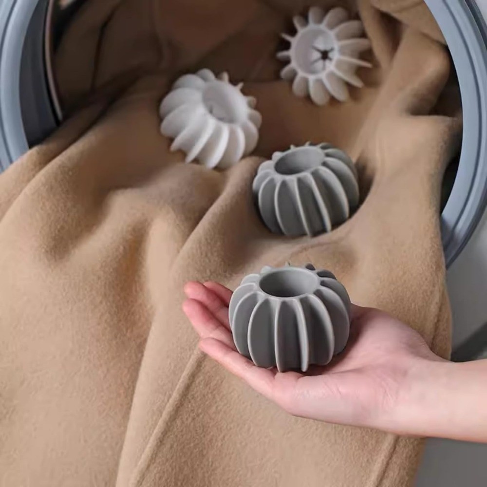 Reusable Magic Laundry Balls Free for Washing Machine Silicone Steamer