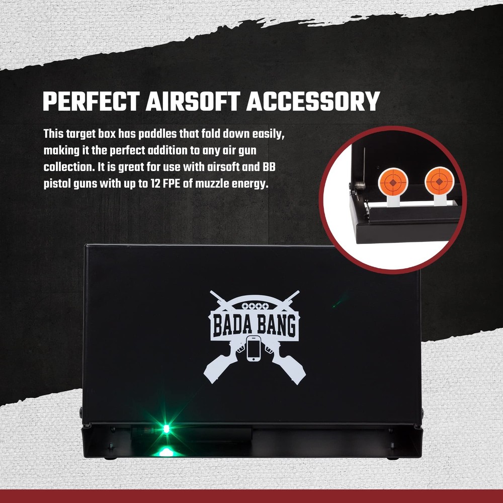 Air Venturi Bada Bang Interactive Target System for BB & Airsoft Shooting