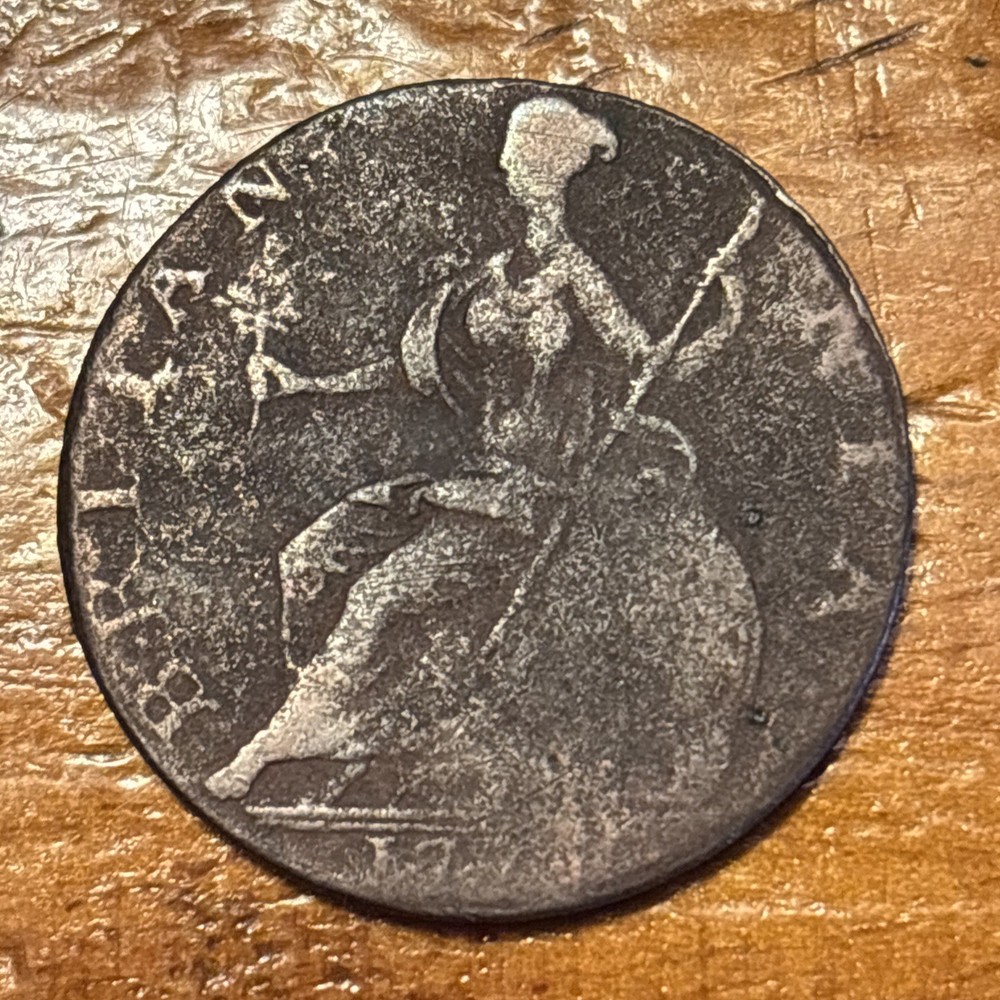 1770 Great Britain Half Penny