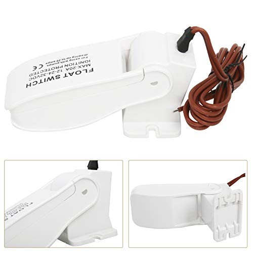 Submersible Bilge Pump with Float Switch 1500GPH 12V Marine