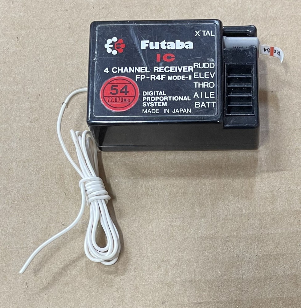 Futaba FP-R4F Four Channel Receiver CH54  USED