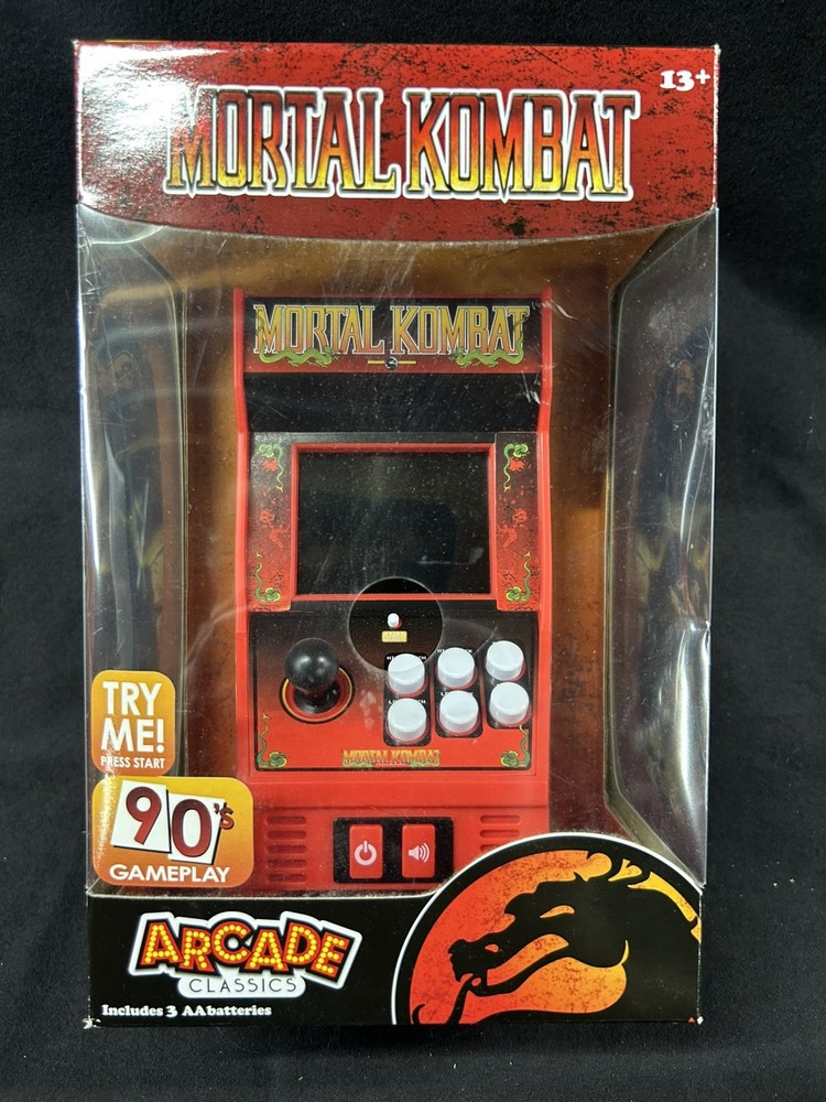 Brand New Mortal Kombat Arcade Machine Handheld Classics Game Color Screen