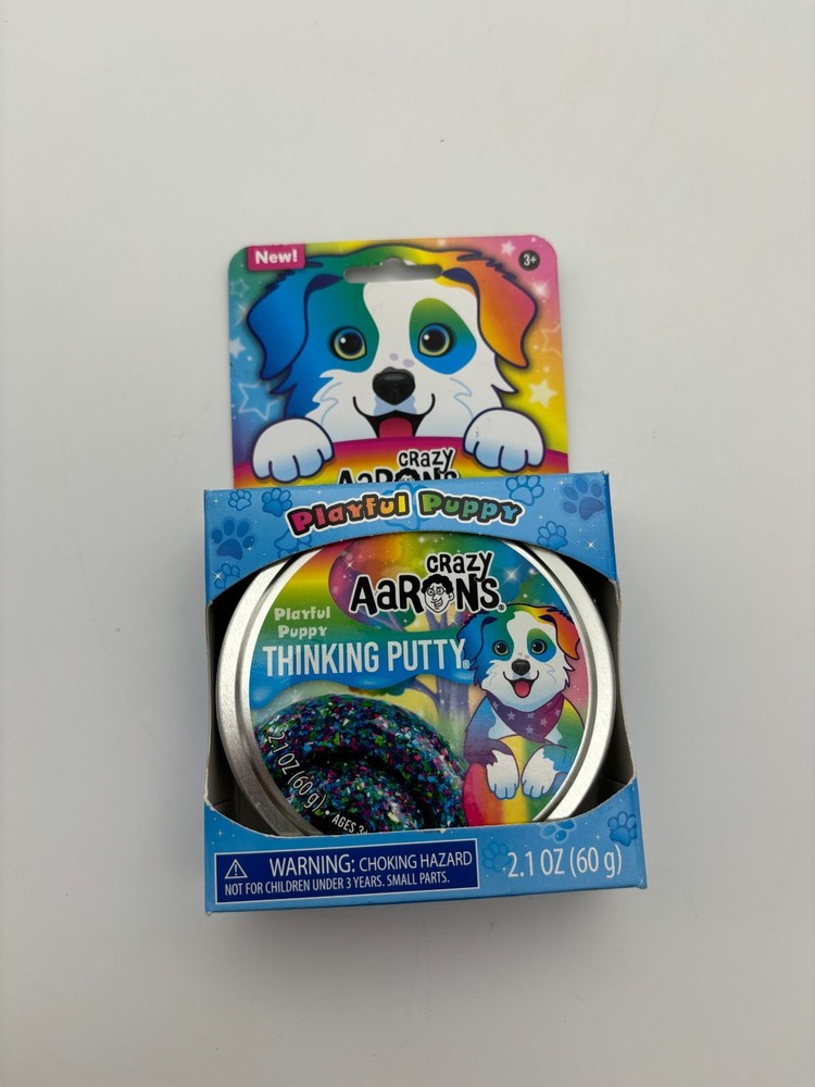 Aarons Crazy Thinking Putty 2.1 Oz Playful Puppy