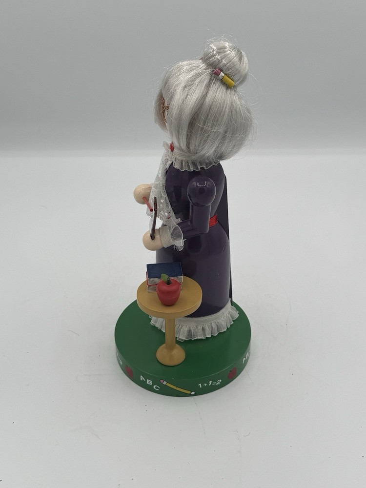 10” School Teacher Nutcracker 2001 Nutcracker Village
