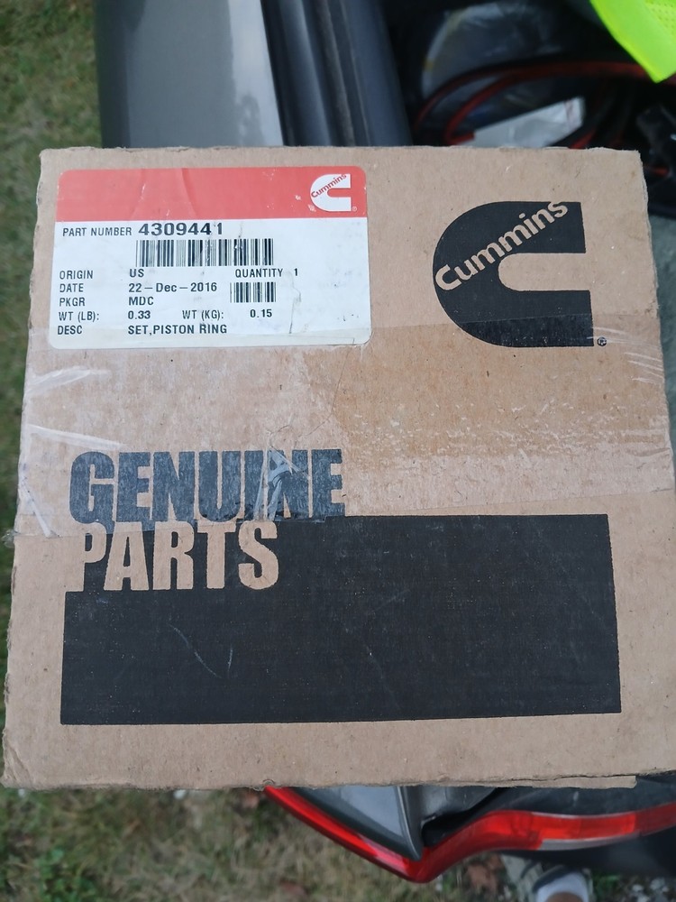 cummins isx piston rings new