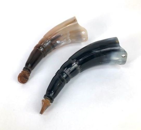 Small Colonial Priming Horn - Mottled