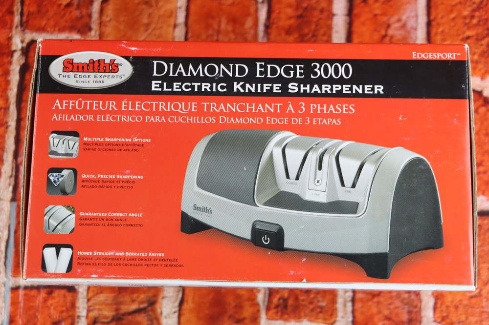 Smith's Diamond Edge 3000 Electric Knife Sharpener 50139