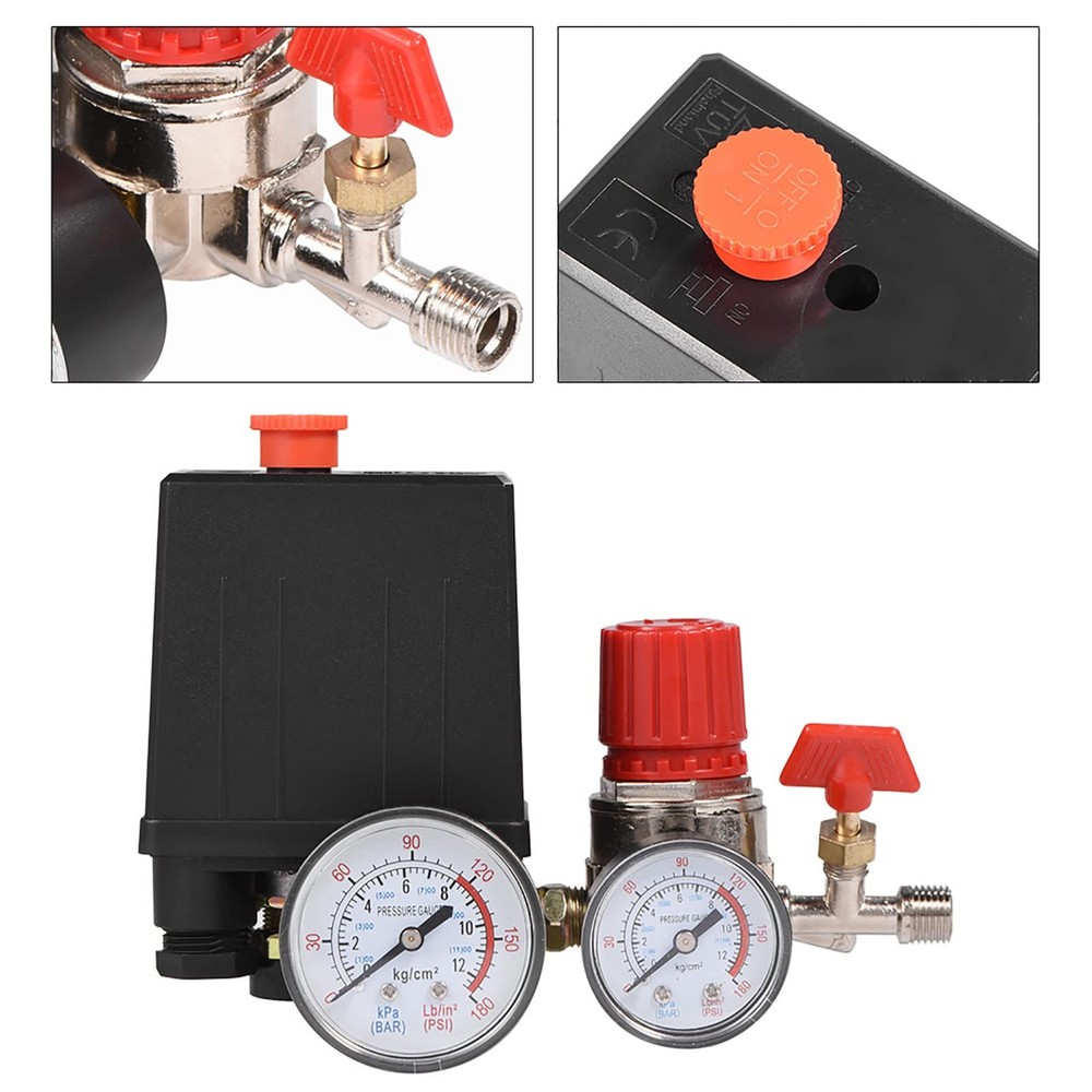Air Compressor Pressure Switch, Central Pneumatic Compressor Parts, Air Compr...