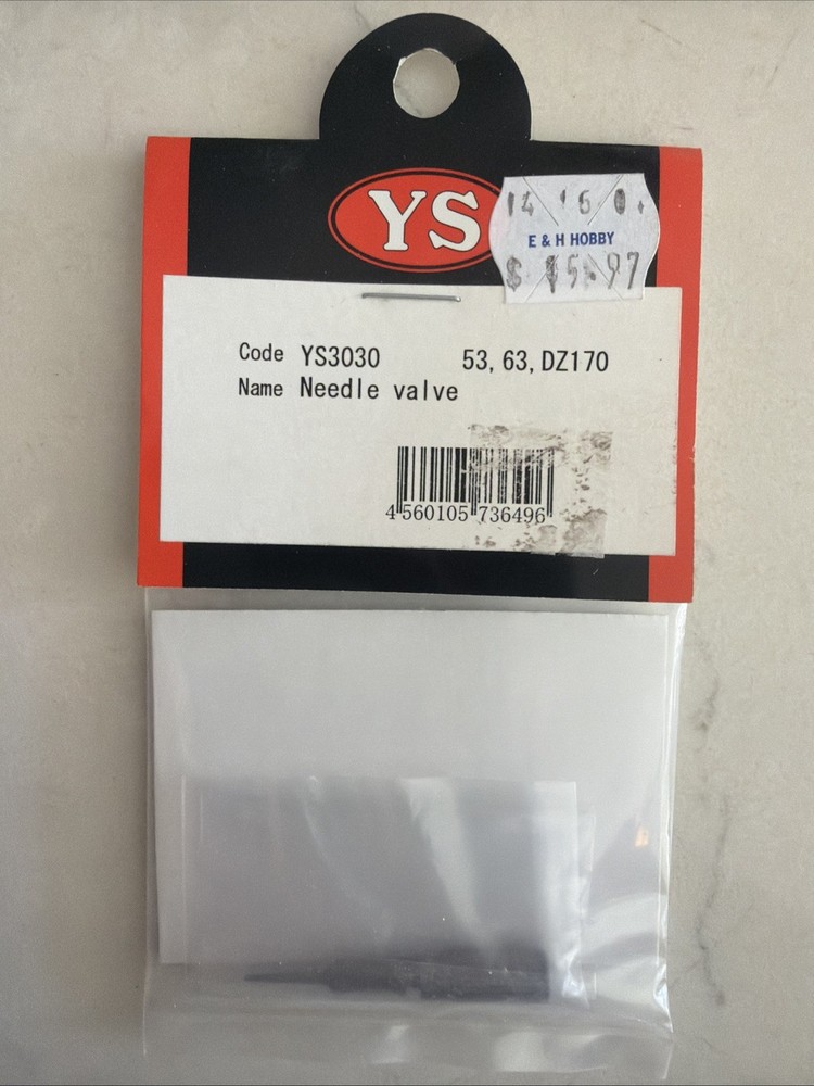 YS Needle Valve 53, 63, DZ170