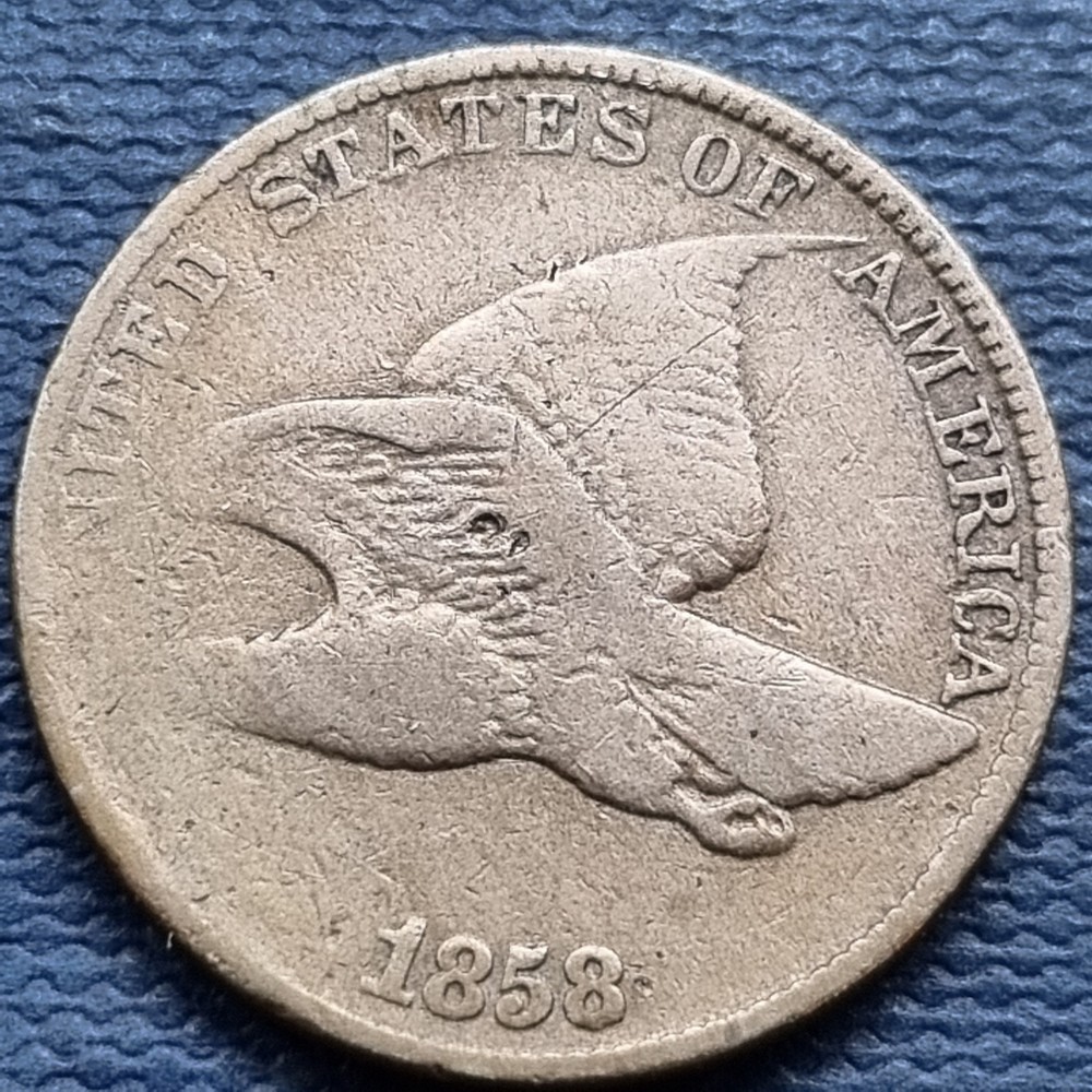 1858 Flying Eagle Cent 1c Better Grade #97057