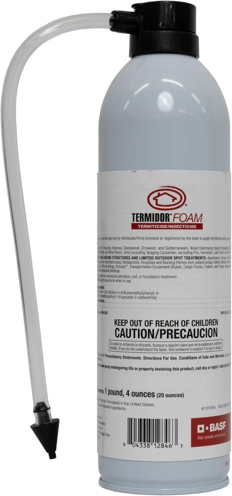 BASF Termidor Foam 20 oz - Termiticide Insecticide for Termites