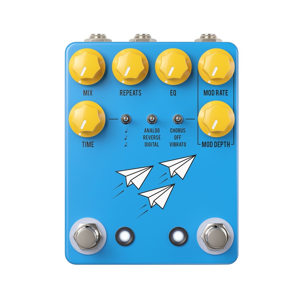 JHS Flight Delay Analog and Digital Delay Blue