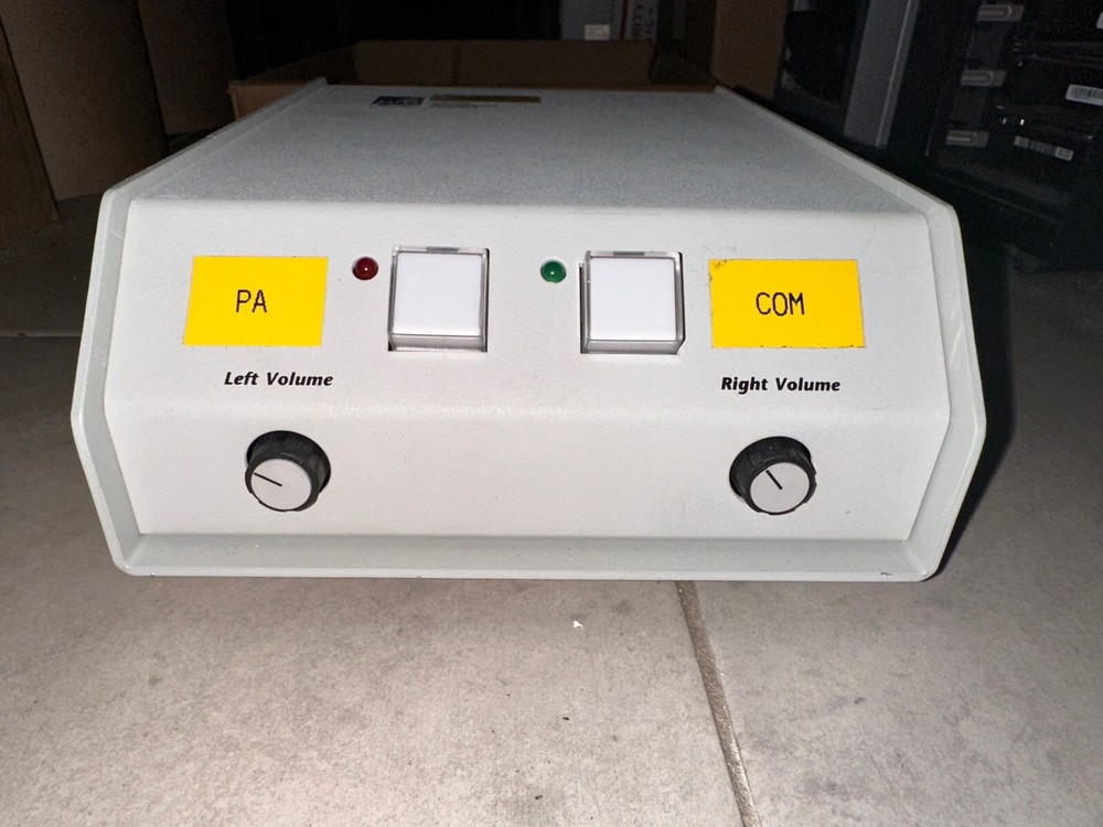 Clear-Com Encore Intercom System AB-100 On-Air Announcer Console