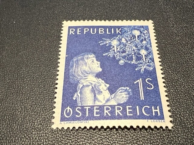 Austria 597 MH (Sm hinge thin)
