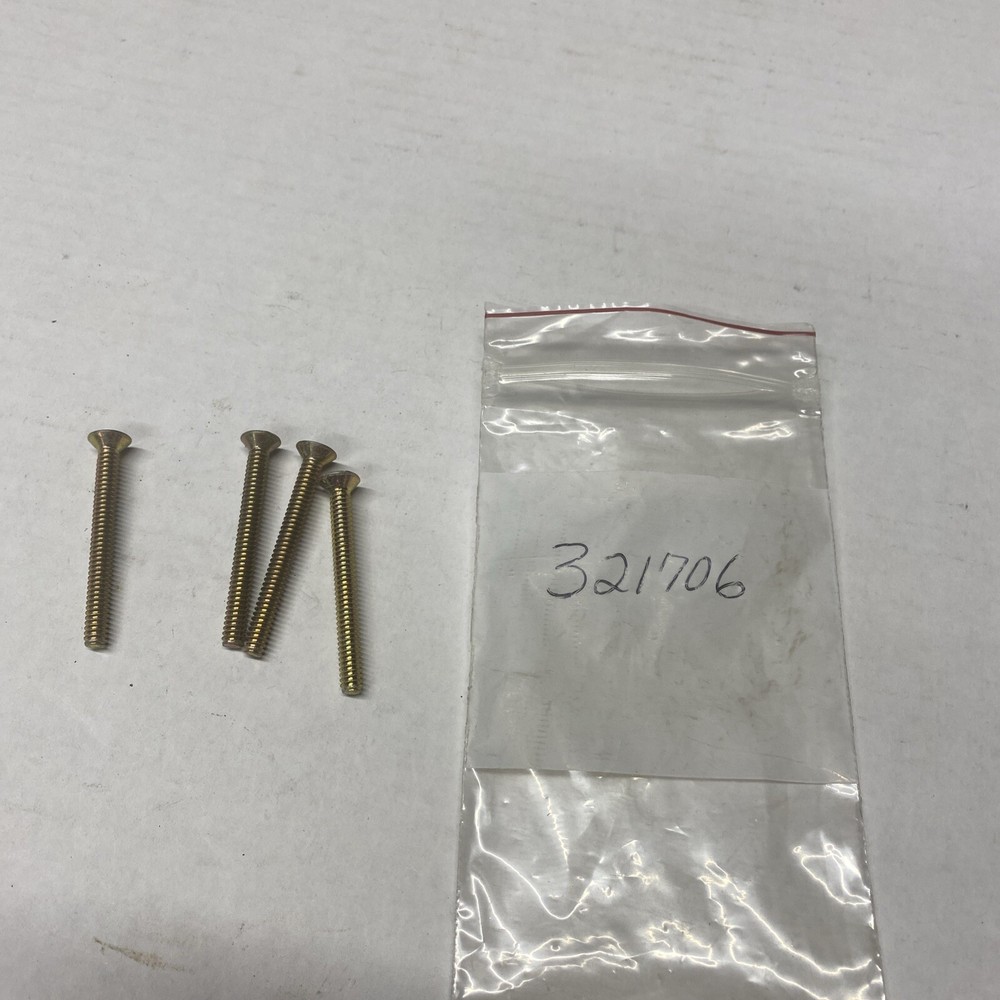 Four Evinrude Johnson Long Screws  321706  BB-409