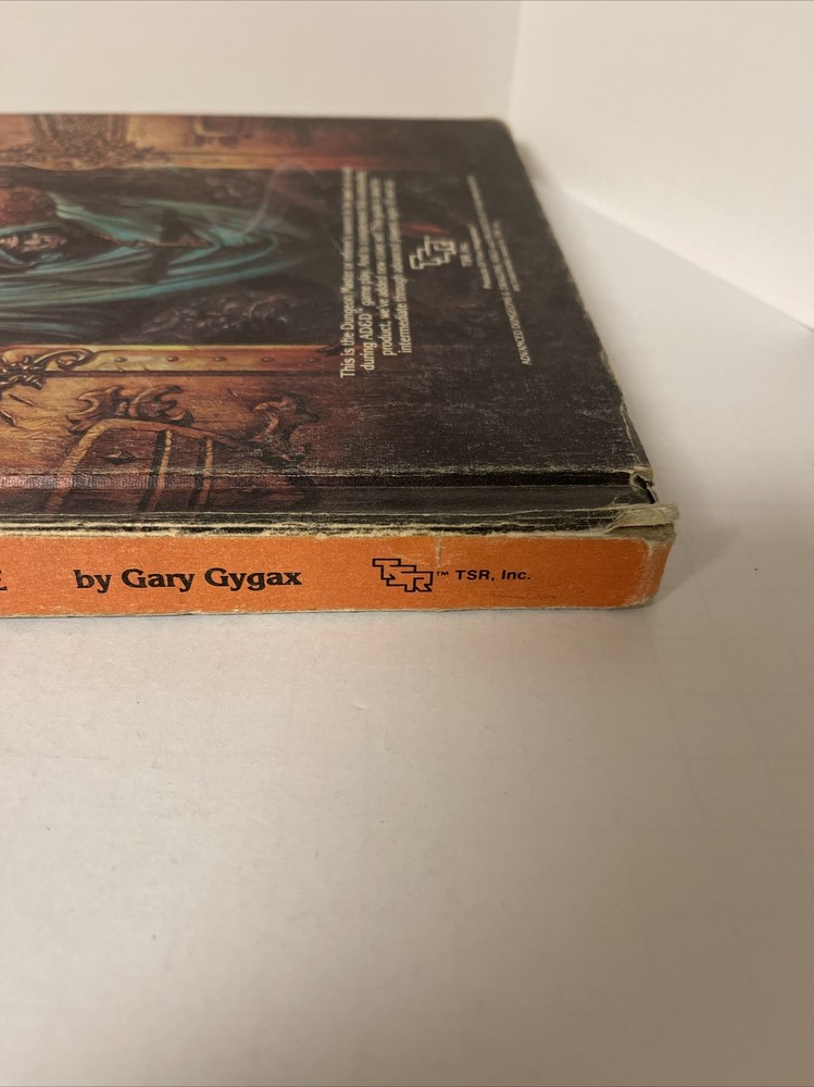 Advanced Dungeons & Dragons Dungeon Masters Guide 1979 Revised TSR Gary Gygax