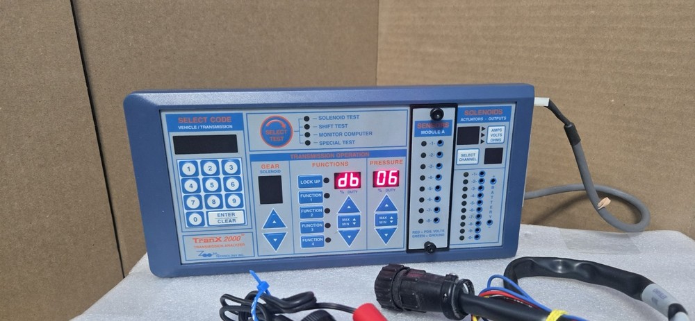 NEW TRANX 2000 TRANSMISSION ANALYZER W/ACCESSORIES (INV64-B FLOOR )