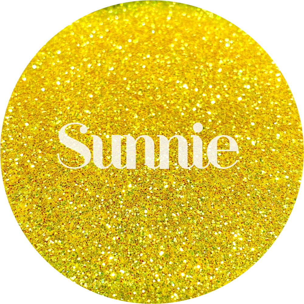 Premium Polyester Glitter - Yellow Iridescent