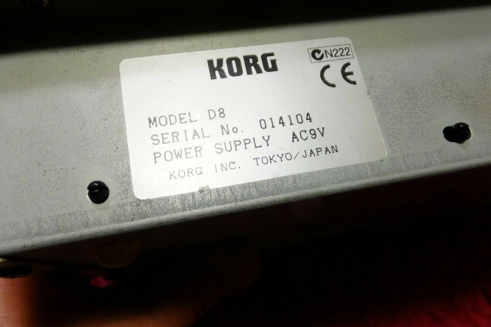 Used D-8 KORG Digital Recording studio d8